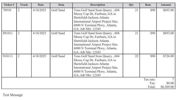 Invoice template 3