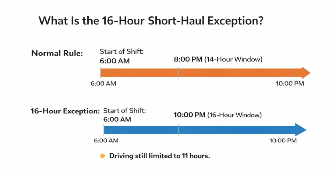 16 Hour Short Haul Exception